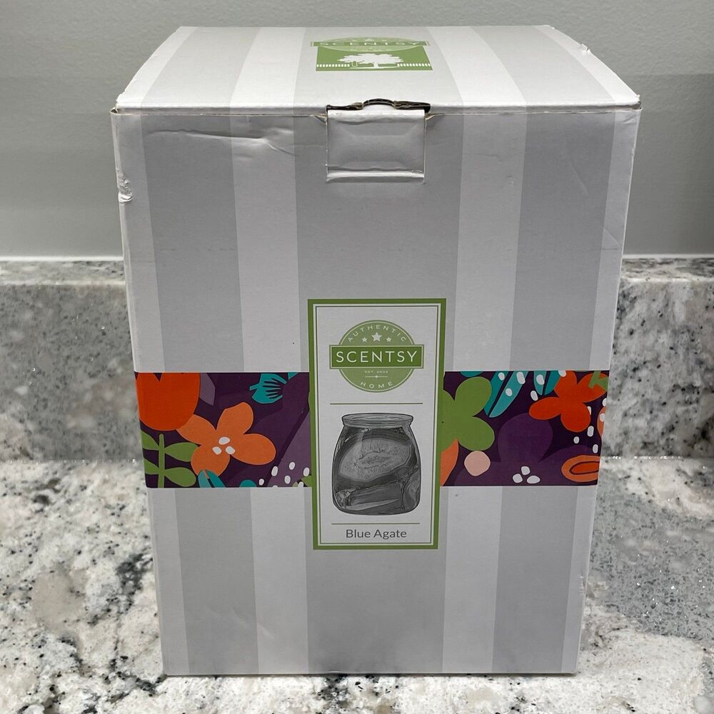 Blue Agate Authentic Home Scentsy Wax Warmer NEW Electric